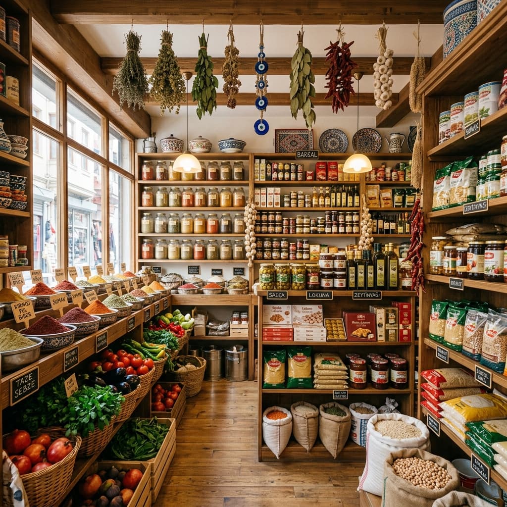 HAN Market iç görünüm
